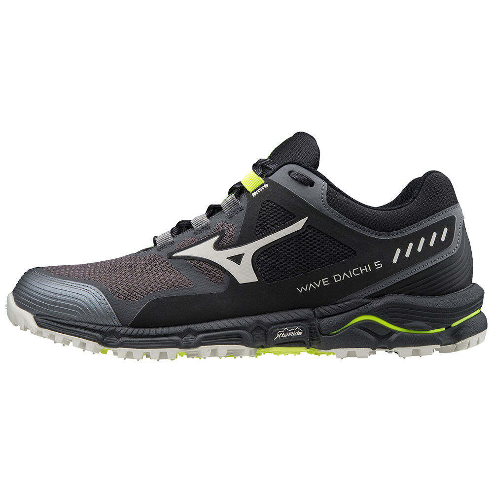 Panske Trail Bežecká Obuv Mizuno Wave Daichi 5 Čierne Vypredaj PDWC03872